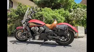 How to install Tomahawk leather saddlebag on 2015/2024 Indian Scout and Scout Sixty
