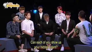 SBS pop asia -Bts show their hidden talents 😃