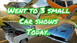 3 Small local car shows today in Midwest Illinois EP#132