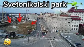 SVETONIKOLSKI park  uskoro dobija novi izgled (snimak radova stare BAS,Istorijski muzej,Stara pošta)