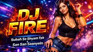 Subah Se Lekar Shyam Tak x San San Saanyein | DJ Remix | Girl Dance | Bass Boosted