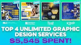 Best Unlimited Graphic Design Services (Real Designs + Discounts)