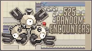 Live Shiny Magneton after 525 Random Encounters in Pokemon FireRed!