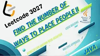 3027  Find the Number of Ways to Place People II | Leetcode | JAVA | Solution