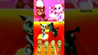 Talking Tom Exe Vs Cat X Coffin Dance Tiles Hop EDM Rush 🎯🎮 #coffindance #talkingtom