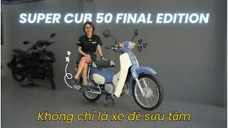 Honda Super Cub 50 Final Edition  &ndash; Vẻ Đẹp Ho&agrave;i Cổ Kh&ocirc;ng Thể Thay Thế