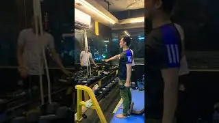Dumbbell Front Raise || Shoulder Workout #gymlover #shoulders #dumbbellworkout
