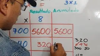 MULTIPLICACIÓN POR MÉTODO ABN ACUMULANDO Y SUMA MENTAL 3X1. EJERCICIO DETALLADO. Apoyo a Shorts.