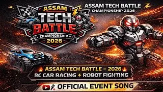 Assam Tech Battle Championships 2026 | Official Event Song | RC CAR RACING + ROBOT FIGHTING