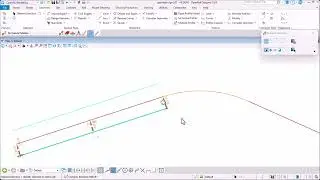 OpenRoads Designer 2024: геометрические привязки