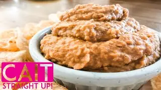 Creamy Pinto Dip Recipe | Cait Straight Up