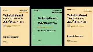 Hitachi ZX470H Hitachi ZX470H Technical and Workshop Manual
