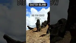 6 Second Travel Trivia - Easter Island, Chile #travel #shorts