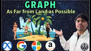 LeetCode 1162 | As Far from Land as Possible | Python Multi-Source BFS Explained | AlgoYogi