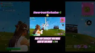This is why I check EVERY bush 😂 #fortnitebush