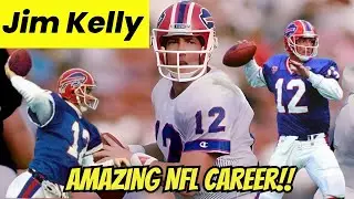 Jim Kelly's AMAZING NFL Career Highlights
