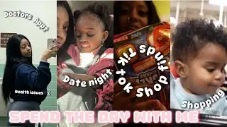 Spend the day with me as a mom| Doctor appointment ,grocery shopping,Date night)