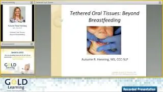 Interview with Autumn Read Henning for our GOLD Learning Online Symposium: Tongue Tie