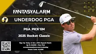 🎯 Underdog PGA Pick'em Top Picks for the 2025 Rocket Classic