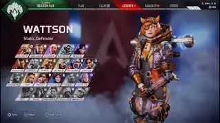 Static Spike Wattson First Win I came back to Apex after a long time off for this skin😊