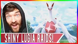FOURTH SHINY LUGIA CAUGHT While EX Raid Pass Hunting! Shiny Lugia Raids at EX Gyms