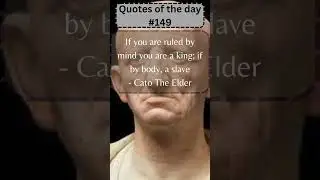Cato The Elder Short Quote #149 motivational quotes/inspirational quote #shorts #viral #motivational