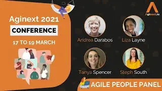 Agile People | Agile HR | Women in Agile Panel | Livestream - Aginext 2021