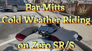 Bar Mitts Handlebar Mittens for Zero SR/S Motorcycle