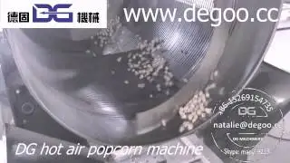 Jinan DG Machinery Automatic 100 kg Industrial Popcorn Machine, Popcorn Production Line