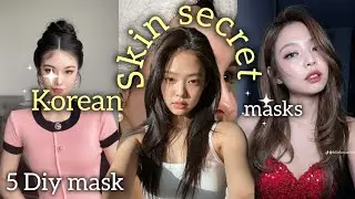 7-days korean glass skin at home✨ | 5 natural DIY remedies 🌟|#glassskin 
