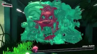 at the end of the corridor (vs. Fecto Forgo) - Kirby and the Forgotten Land