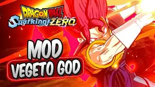 I'm testing a VEGETO SSJ GOD MOD on SPARKING ZERO! (crazy)