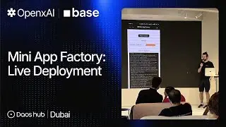 Live Deployment: OpenxAI x Base Mini App Factory