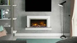 PRYZM VARDO 47 Ash White & Vintage Oak Grey | Wall Mounted | Timber