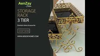 3 Tiers Storage Rack | Home Accessories | kitchenware |AenZay Homes
