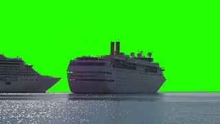 Free Cruise Ship Green Screen