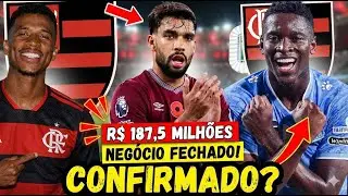 EXPLODIU AGORA! LUIZ HENRIQUE VEM PRO MENGÃO! CHEGADA DE PAQUETÁ E MARCOS ANTÔNIO!