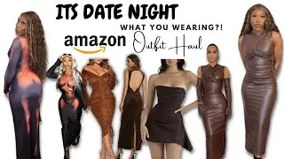 IT'S DATE NIGHT WHAT YOU WEARING!?! | AMAZON PRIME CLOTHING HAUL | VALENTINES DAY