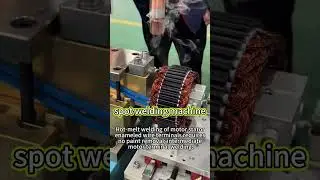 Motor Stator Terminal Welding: No-Paint-Removal Spot Welding for Enameled Wires
