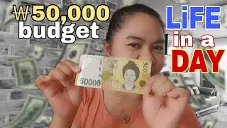 Life in a Day | 50,000 won Budget Challenge | KorPhil Couple Vlog