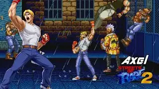 Это настоящая жесть! I Streets of rage/Bare Knuckle 2 I Концовка за Акселя I Уровень сложности MANIA
