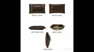 Featuring the gorgeous clutch for classy and elegant looks