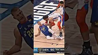 Steven Adams saves Mason plumlee ❤️🥰 #shorts