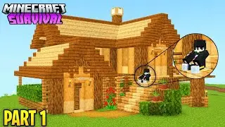 MINECRAFT SURVIVAL SERIES SEASON 1 EPISODE 1 I MADE HOUSE (SPRO GAMERZ)
