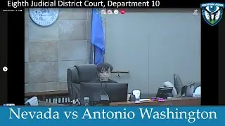 The State of Nevada vs Antonio Washington, October 18, 2023