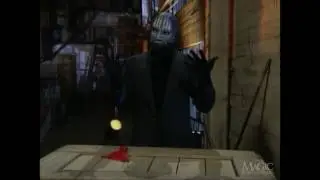 MASKED MAGICIAN TURNS HIMSELF INTO A HUMAN PINCUSHION!