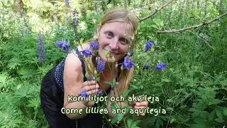 Ut i vår hage - Swedish Folk Song - Svensk Folkvisa