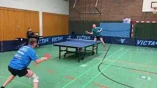 Bomben R&uuml;ckhand-Topspin!!! Fabian Grothe (TTR 1946) vs Simon Eberhardt (TTR 1985) 🏓