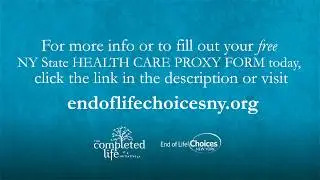 Health Care Proxy Helpline - Designate your Healthcare Agent to Communicate Your Wishes