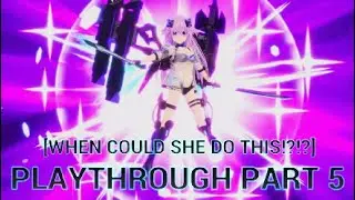Big nep's transformation!|Neptunia game maker R: evolution|playthrough part 5